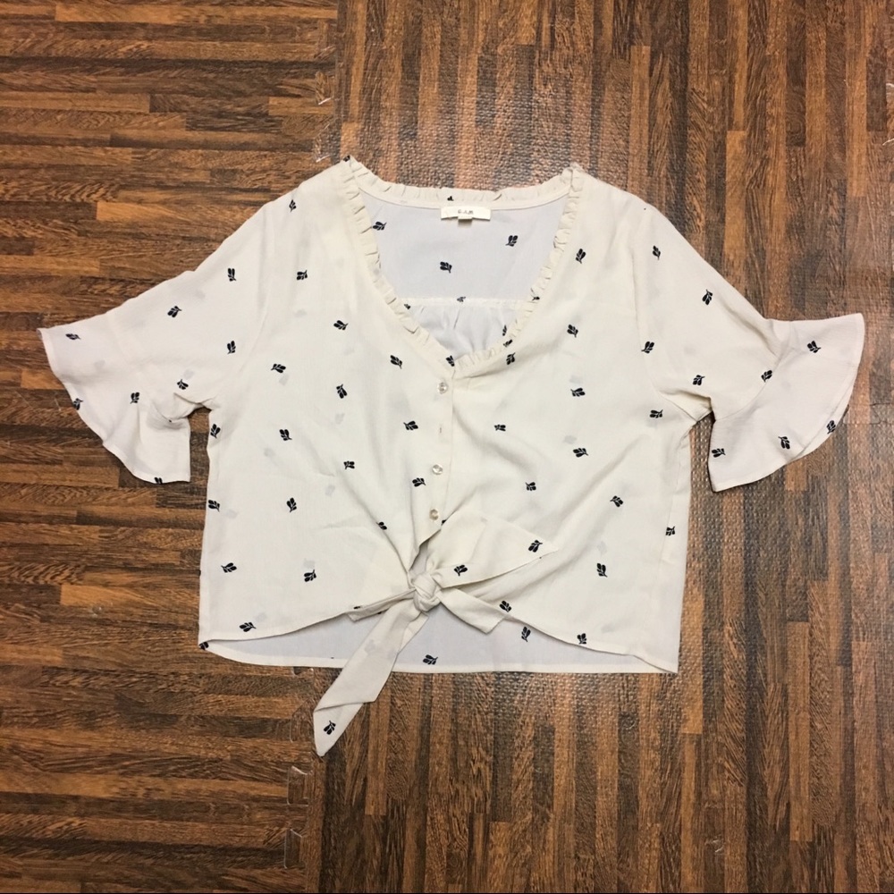 RUFFLY BLOUSE